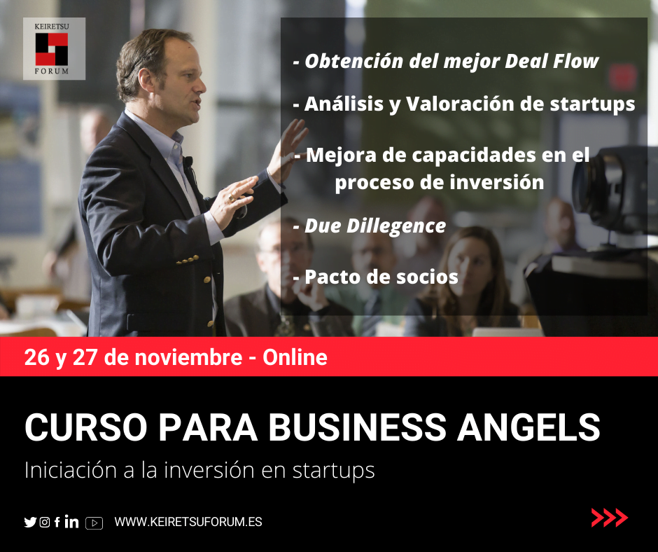 Carátula del Curso para Inversores Privados Business Angels