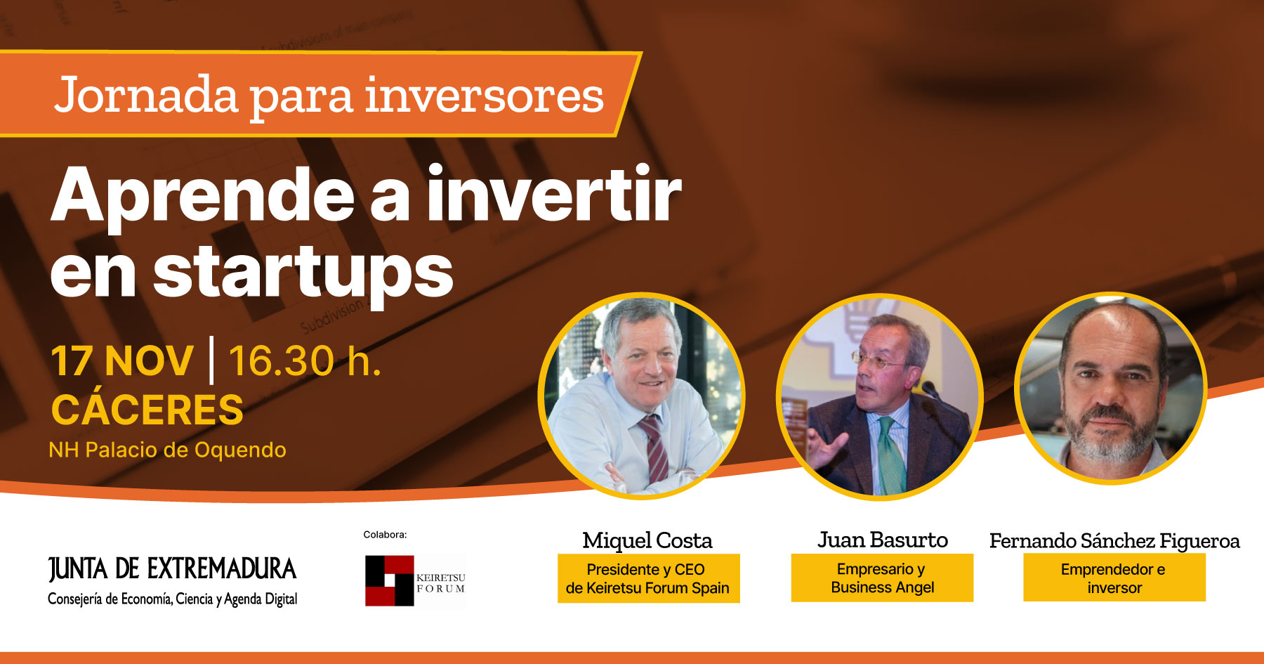 Inversion startups Cáceres